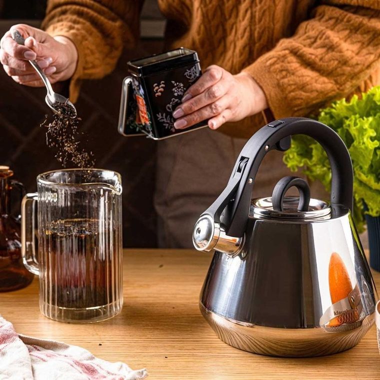 Klausberg, czajnik stalowy z gwizdkiem, 2,5l, kb-7947