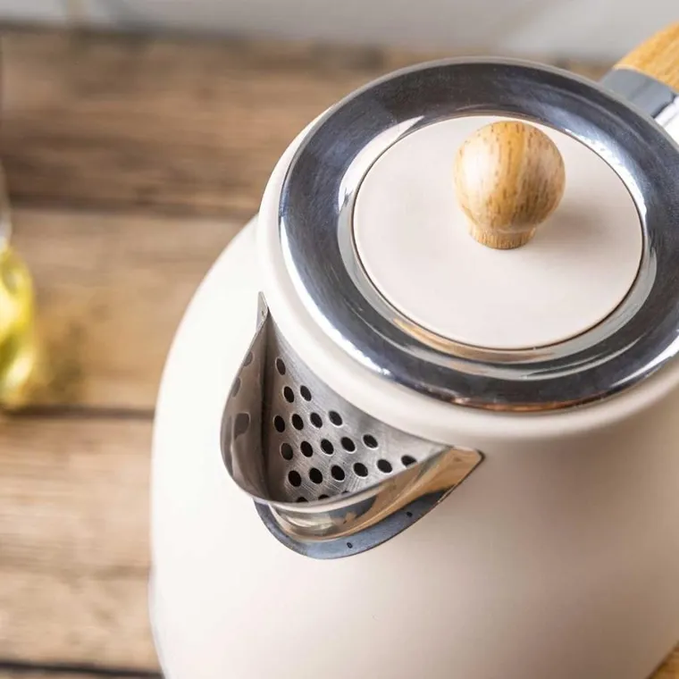 Klausberg, Retro, czajnik elektryczny, z termometrem, 1,7l, kb-9006