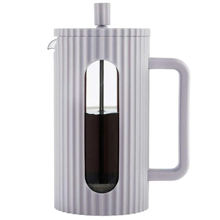 Klausberg, zaparzacz tłokowy do kawy/herbaty, szary, 1000 ml