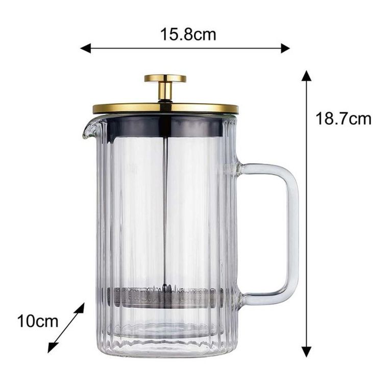 Klausberg, zaparzacz tłokowy do kawy/herbaty, termiczny, 600 ml