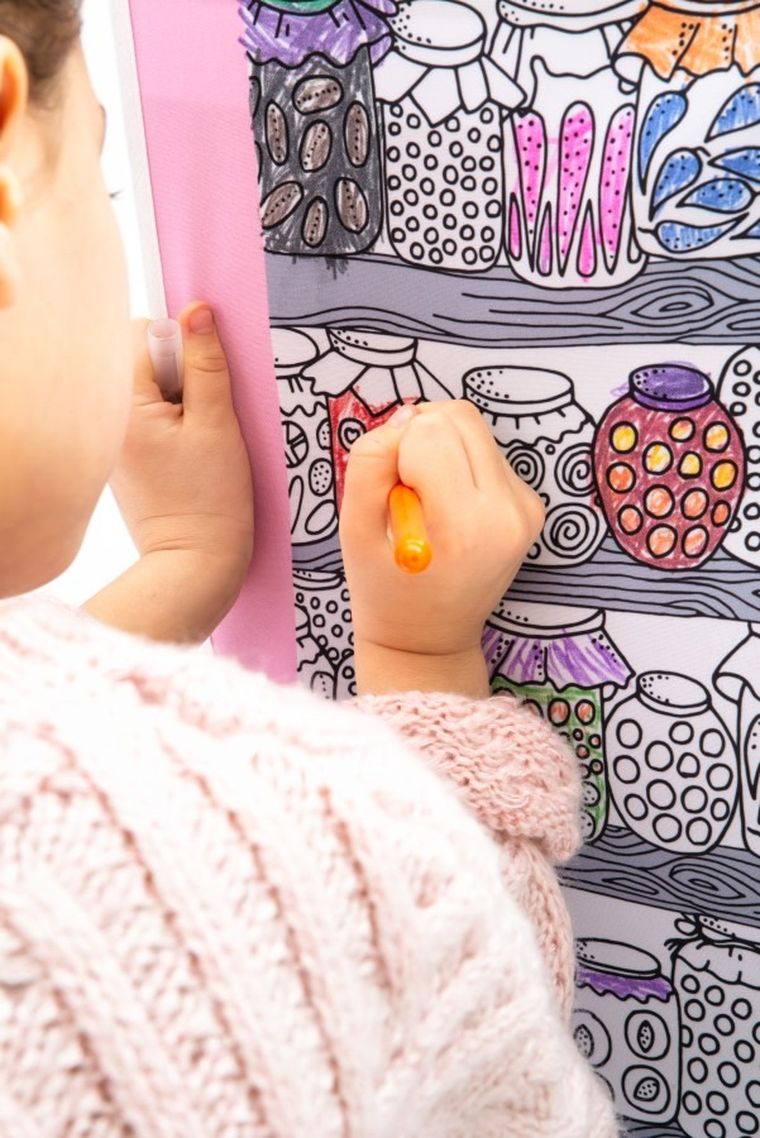 Kleks&Friends, Mały Kucharz, Kuchnia do zabawy, pokrowiec na krzesło