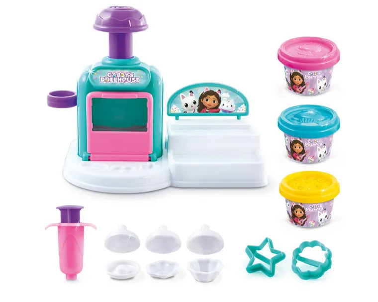 Koci Domek Gabi, Kuchnia Łakotka, zestaw z masą plastyczną