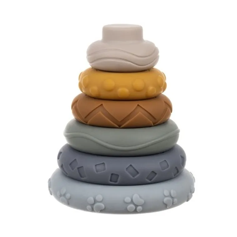 Kruzzel, klocki sensoryczne, miękkie, 13 szt.