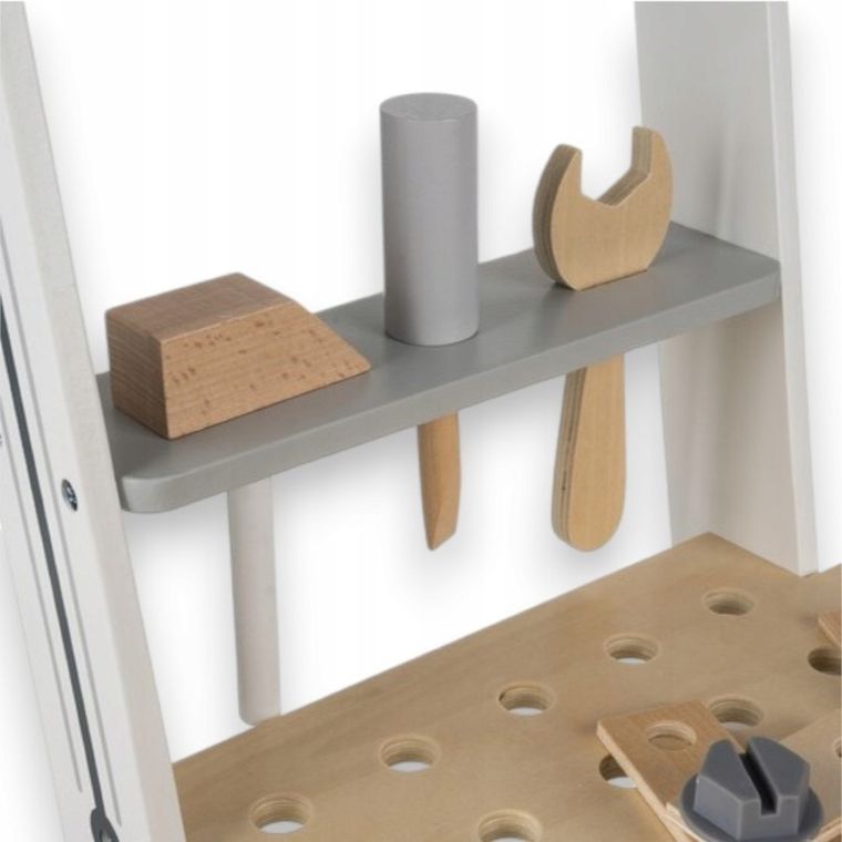 Kruzzel, warsztat z akcesoriami 3w1, drewniany