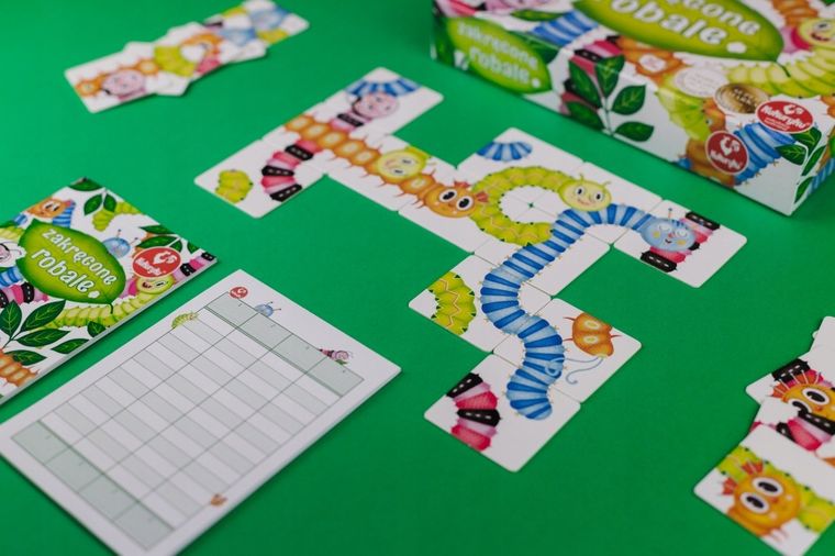 Kukuryku, Zakręcone robale, gra familijna