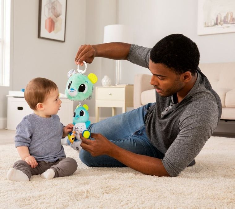 Lamaze, Miś zawieszka 3w1, zabawka niemowlęca