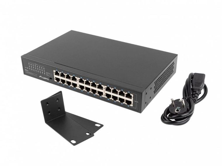 Lanberg, switch, RSGE-24 RACK 19" (24-PORT, 1GB)