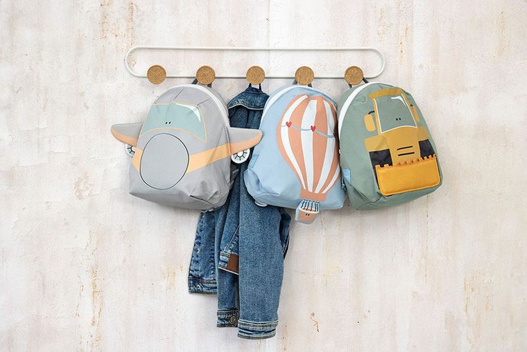 Lassig, Tiny Drivers, plecak dla przedszkolaka, samolot