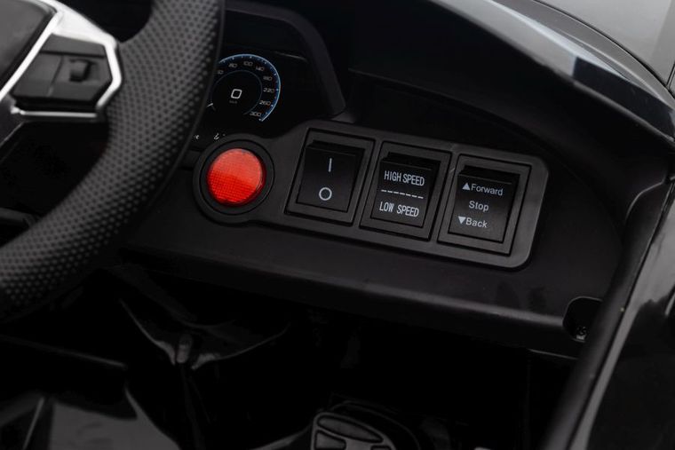 Lean Cars, Audi E-Tron GT, pojazd na akumulator, czarny, QLS-6888
