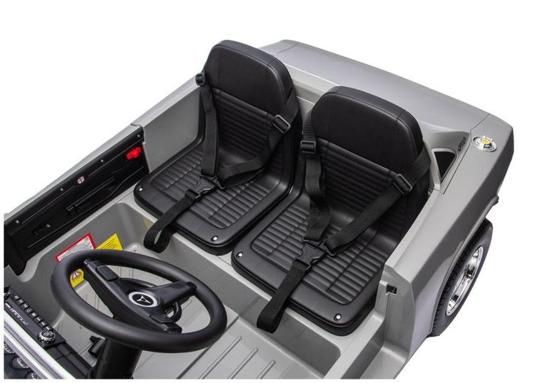 Lean Cars, Dodge Charger R/T, pojazd na akumulator, DLS-K12 24V7Ah, szary