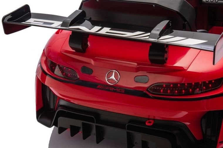 Lean Cars, Mercedes AMG GT3, pojazd na akumulator, czerwony