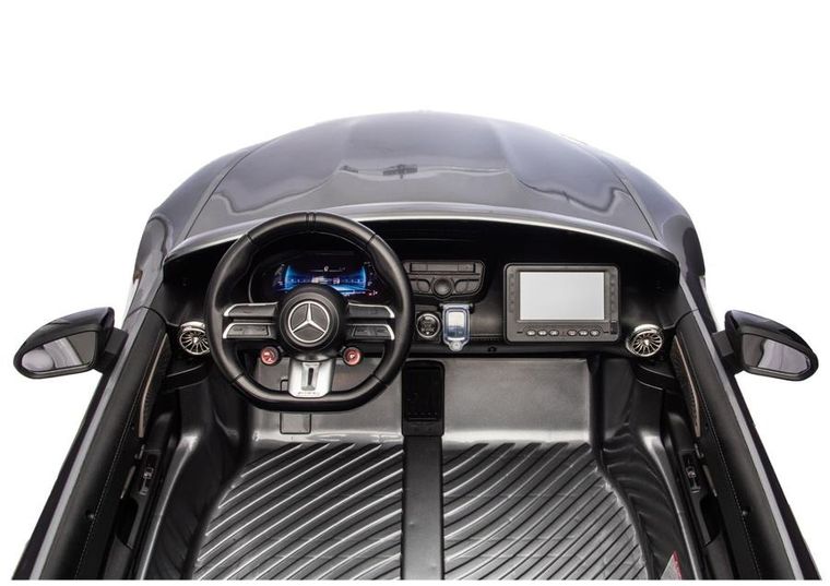 Lean Cars, Mercedes GT63 AMG, pojazd na akumulator, DK-GT63 24V LCD, szary lakierowany