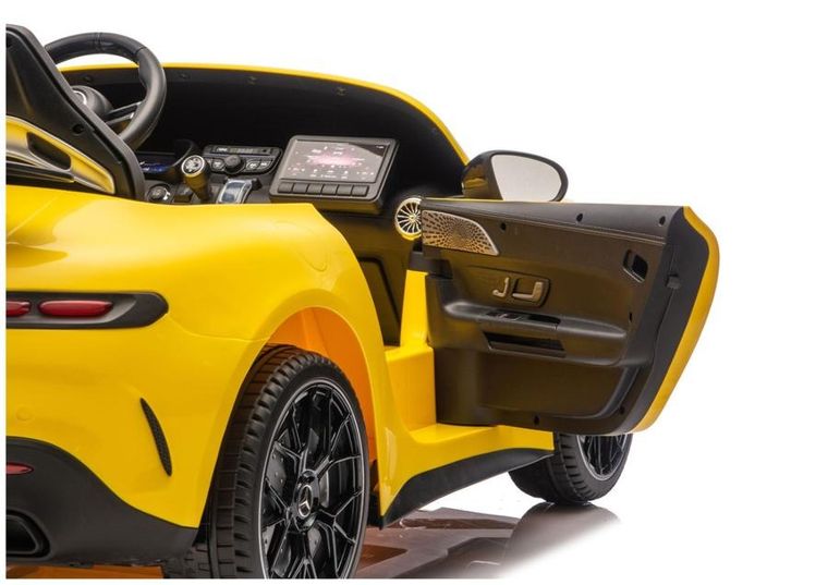 Lean Cars, Mercedes GT63 AMG, pojazd na akumulator, DK-GT63 24V LCD, żółty