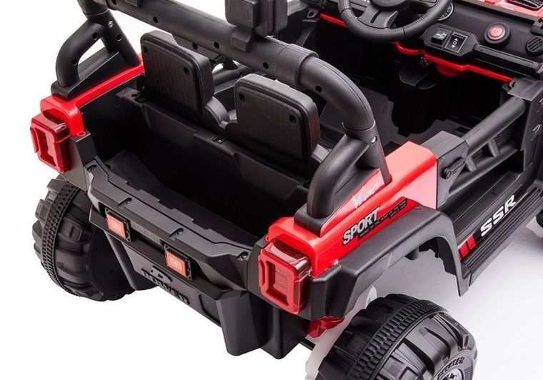 Lean Cars, pojazd na akumulator, BBH-016, czerwony