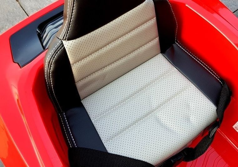 Lean Cars, pojazd na akumulator, BBH-718A, czerwony