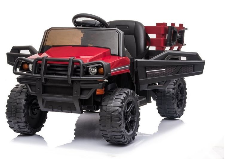 Lean Cars, pojazd na akumulator, BDM0926, czerwony