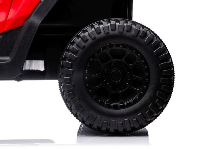 Lean Cars, pojazd na akumulator, S618 4-4, czerwony