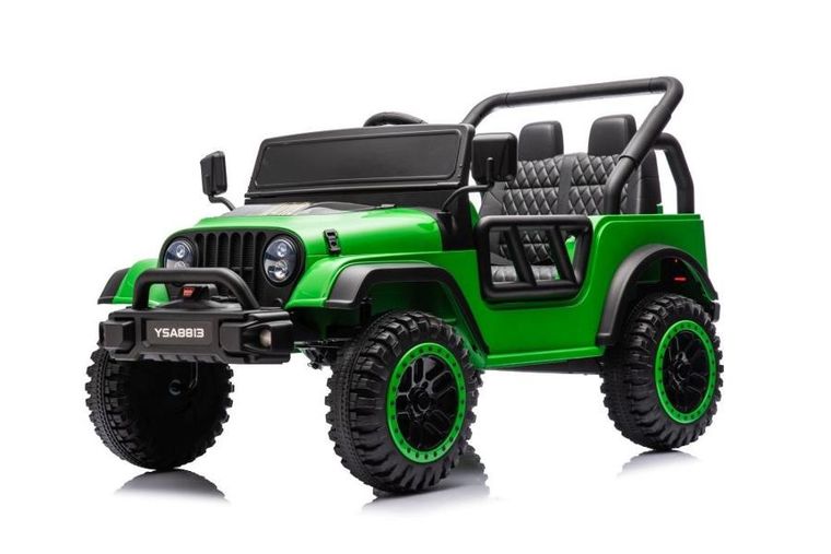 Lean Cars, pojazd na akumulator, YSA8813, zielony