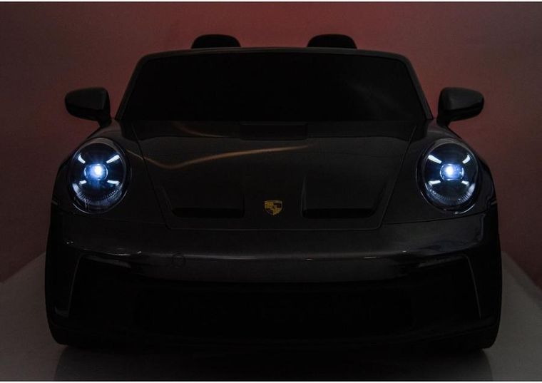 Lean Cars, Porsche GT3, pojazd na akumulator, DK-P911, szary lakierowany