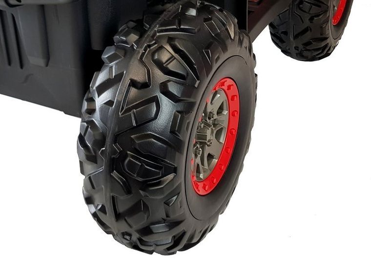 Lean Cars, quad na akumulator, XMX607, czerwony lakier