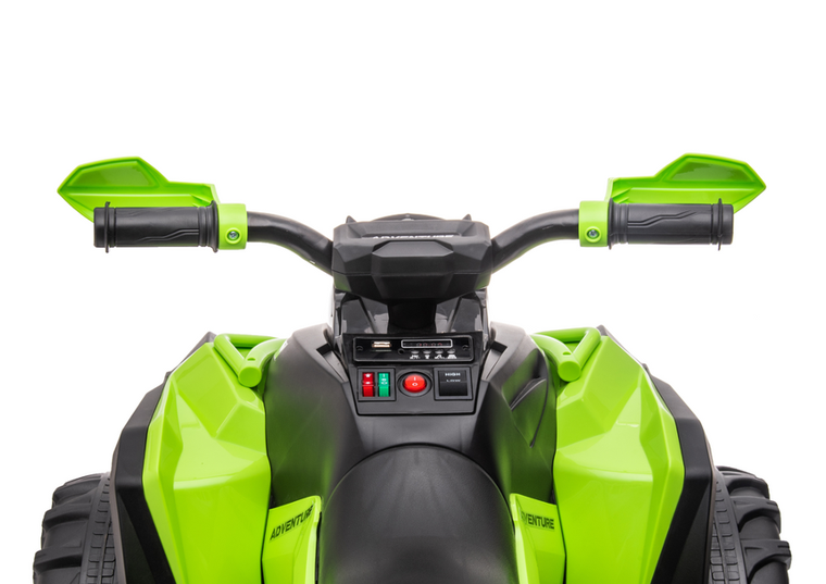 Lean Cars, quad, pojazd na akumulator, GTS1199, zielony