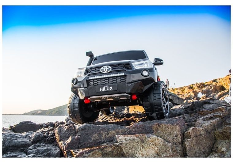 Lean Cars, Toyota Hilux, pojazd na akumulator, DK-HL850, czarny lakierowany