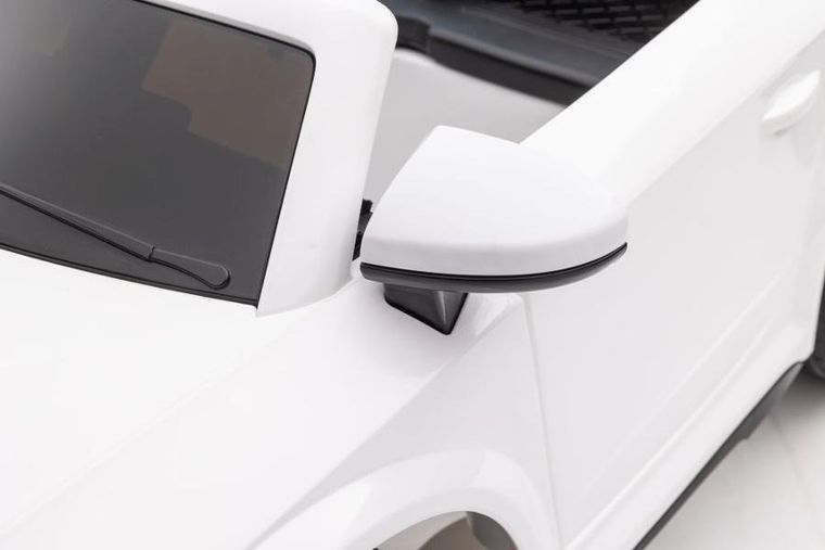 Lean Toys, Audi TT RS, pojazd na akumulator, biały