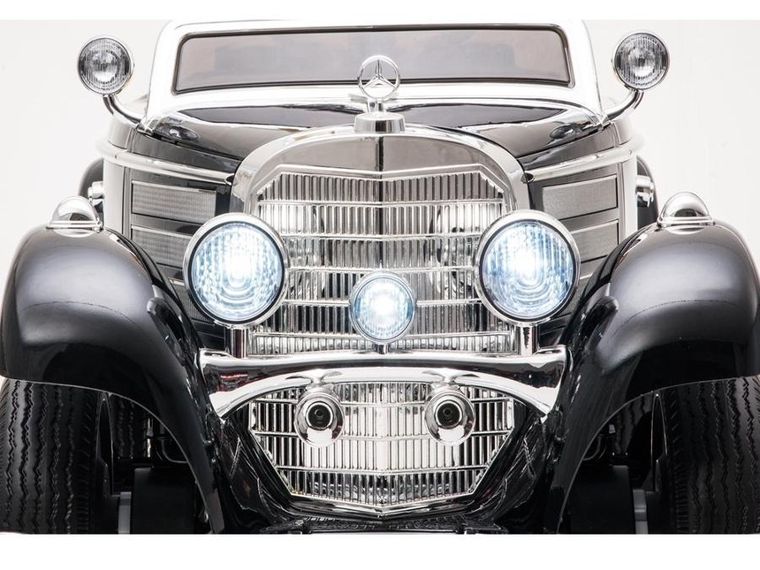 Lean Toys, Mercedes-Benz, pojazd na akumulator, czarny