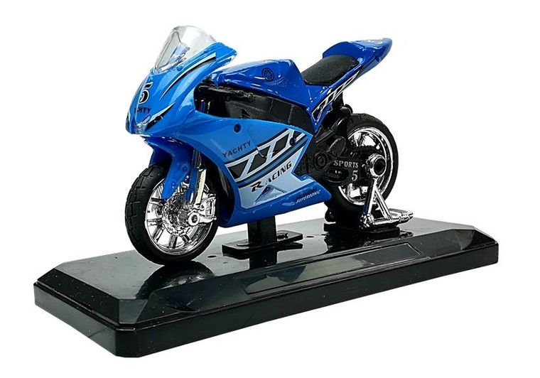 Lean Toys, sportowy motocykl, pojazd interaktywny, 1:18, 1 szt.