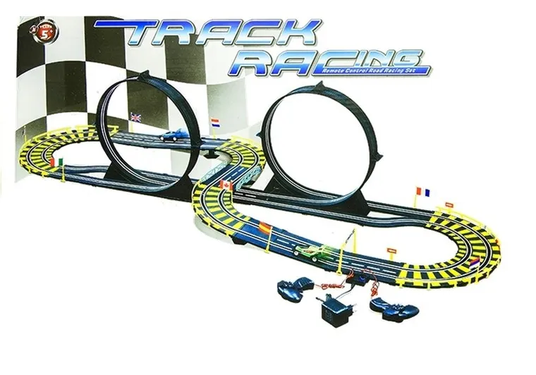 Lean Toys, Track Racing, tor samochodowy, 565 cm