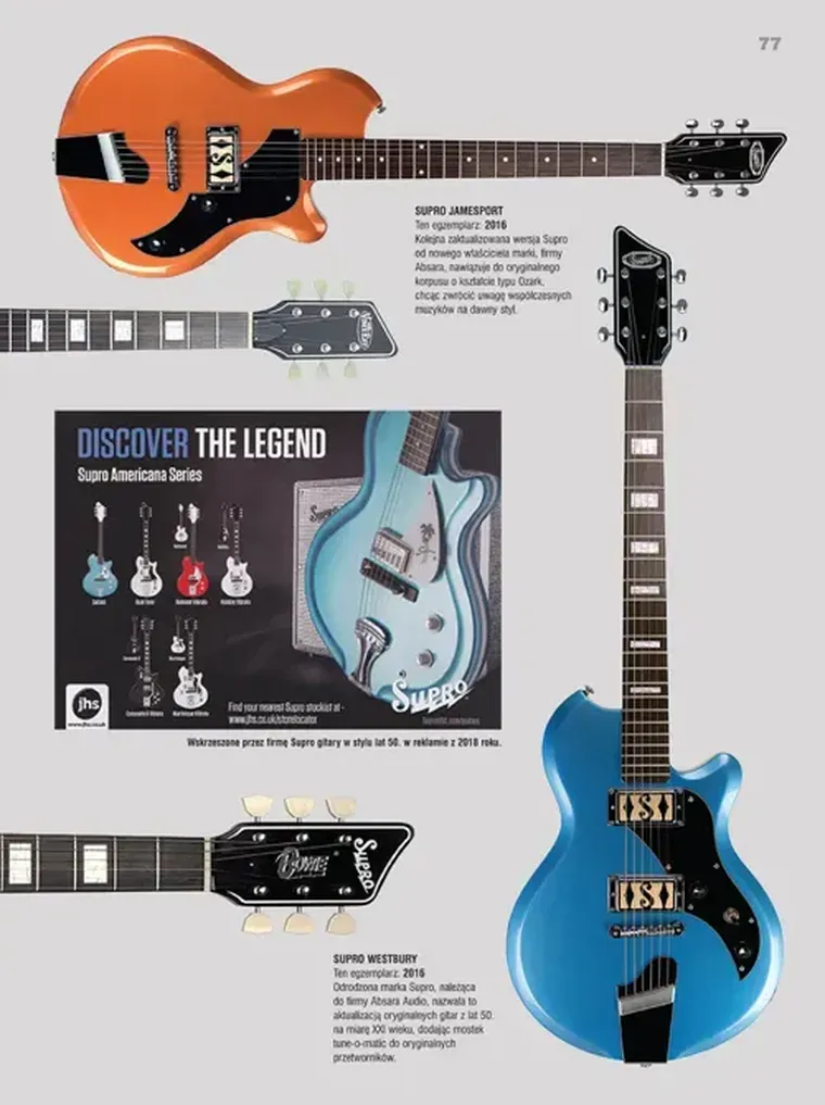 Legendarne gitary. Ilustrowany przewodnik