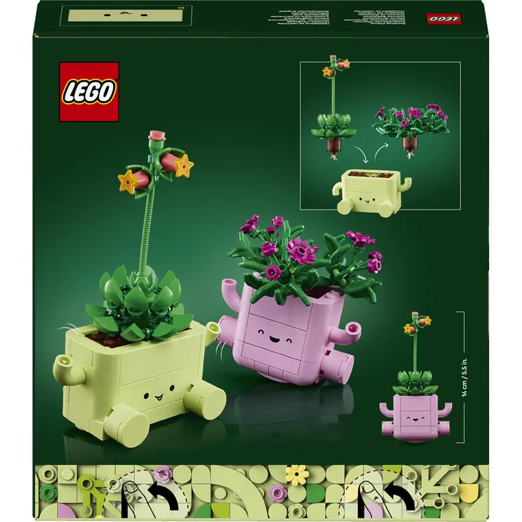 LEGO Botanicals, Bujające się roślinki, ozdoba dla dzieci, 11506
