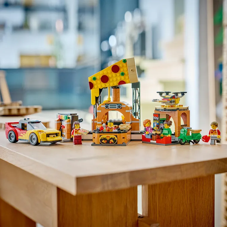 LEGO City, Dostawa pizzy z pojazdami, 60496