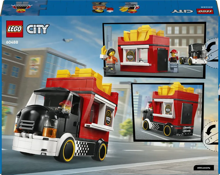 LEGO City, Food truck z frytkami, 60488