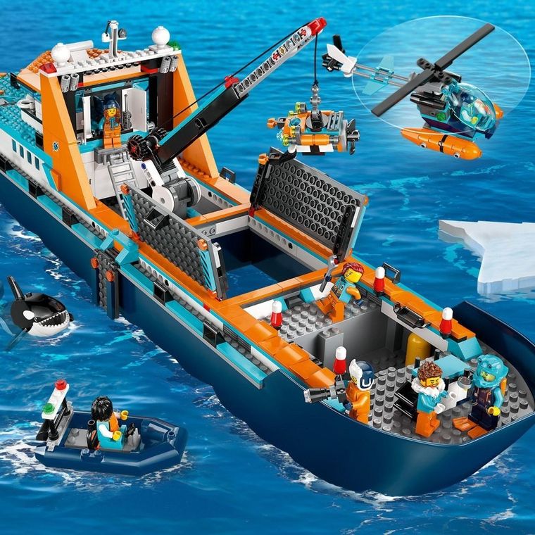 LEGO City, Łódź badacza Arktyki, 60368