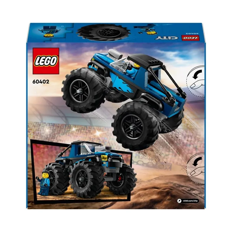 LEGO City, Niebieski monster truck, 60402