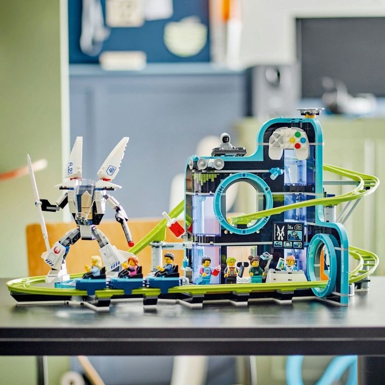 LEGO City, Park Świat Robotów z rollercoasterem, 60421