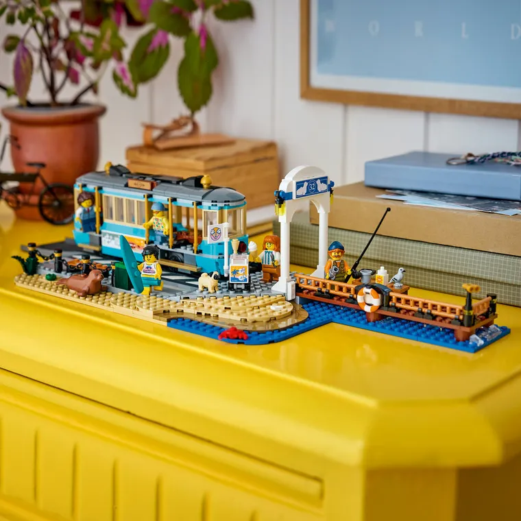 LEGO City, Tramwaj przy plaży, 60506