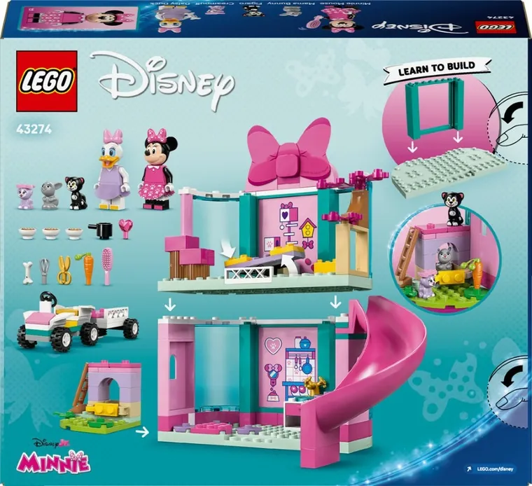 LEGO Classic Disney, Hotel dla zwierząt Minnie, 43274