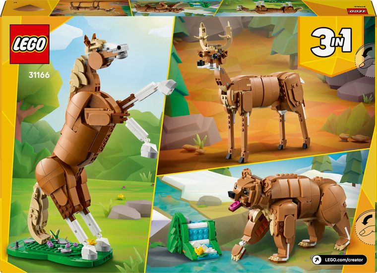 LEGO Creator 3 w 1, Piękny koń, 31166