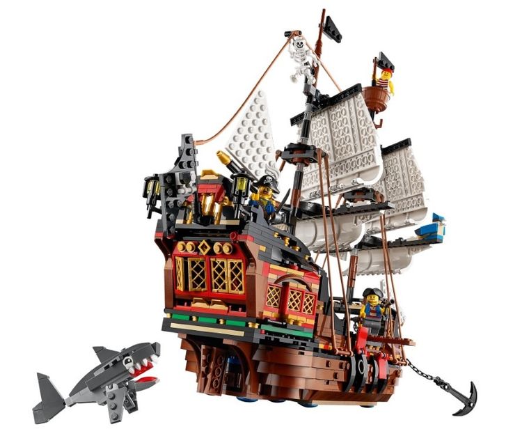 LEGO Creator 3w1, Statek piracki, 31109