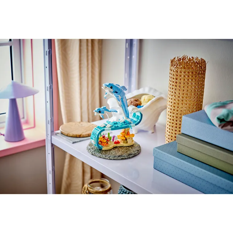 LEGO Creator, Zwierzęta morskie: piękny delfin, 31385