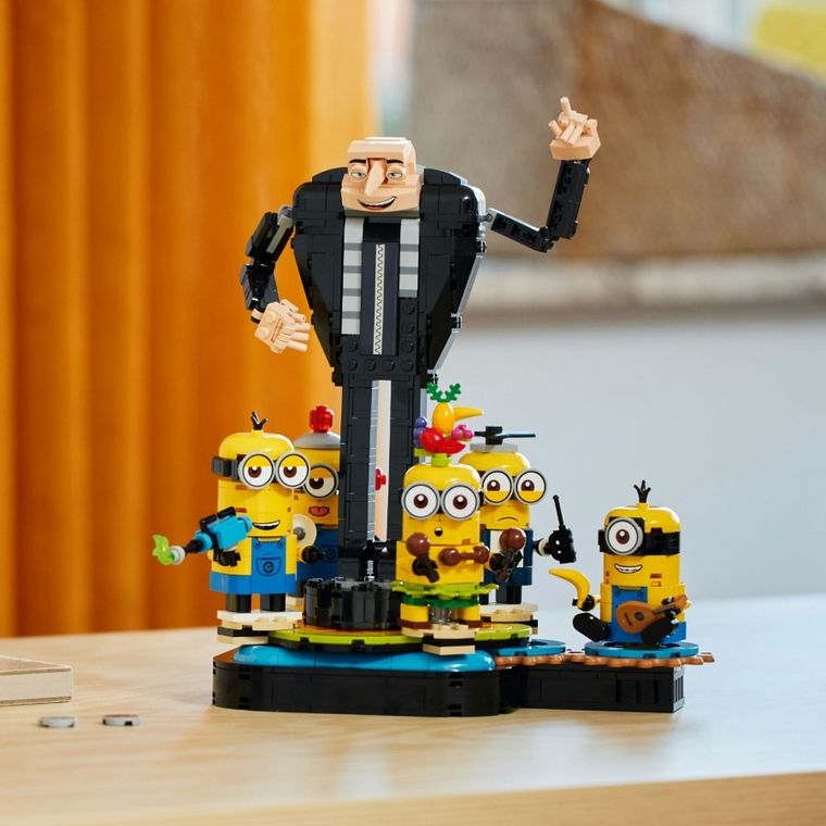 LEGO Despicable Me 4, Gru i minionki z klocków, 75582