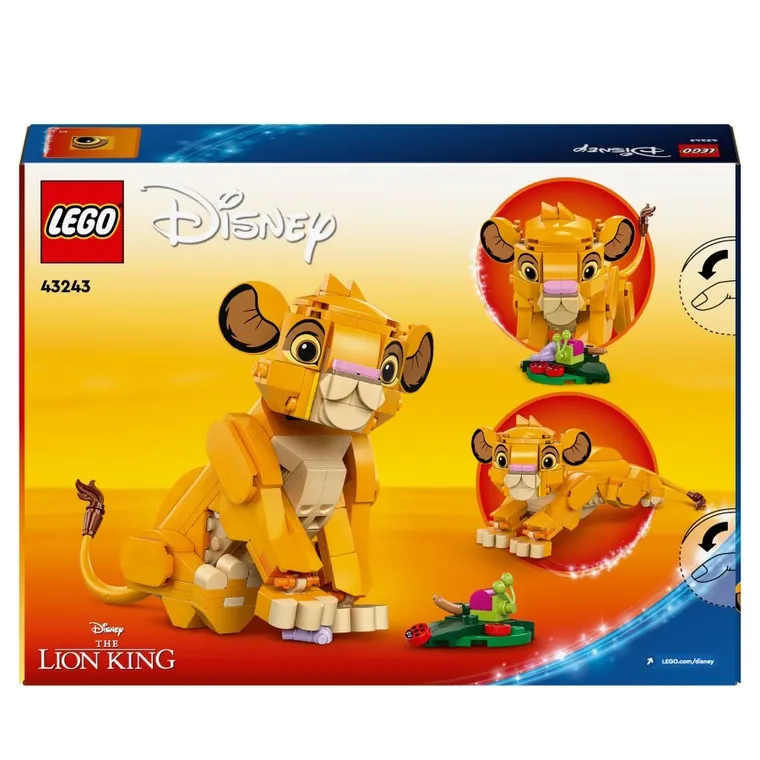 LEGO Disney, Król Lew - lwiątko Simba, 43243