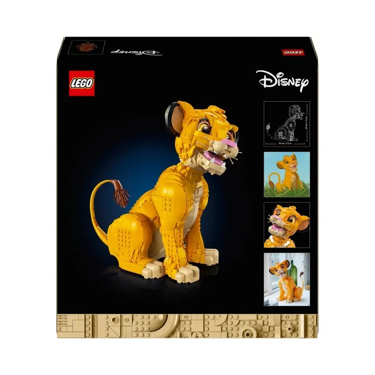 LEGO Disney, Król Lew - młody Simba, 43247
