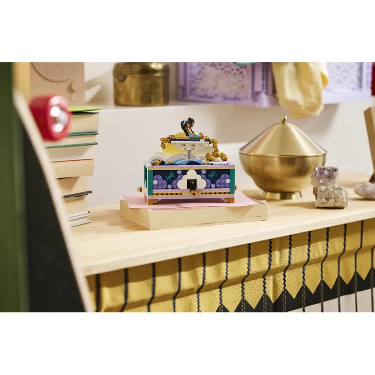LEGO Disney, Szkatułka na biżuterię Dżasminy, 43295