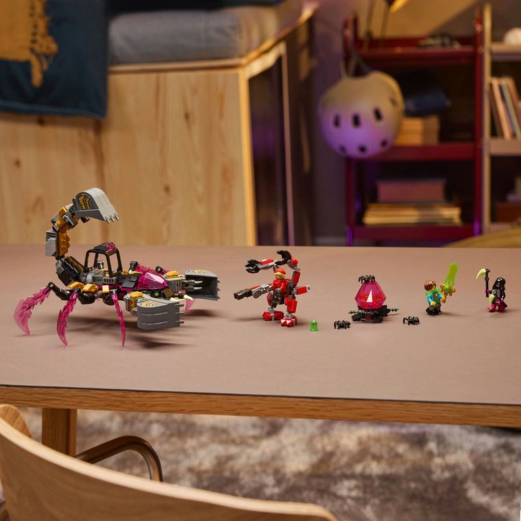 LEGO DREAMZzz, Koszmarna skorpionowa koparka, 71513