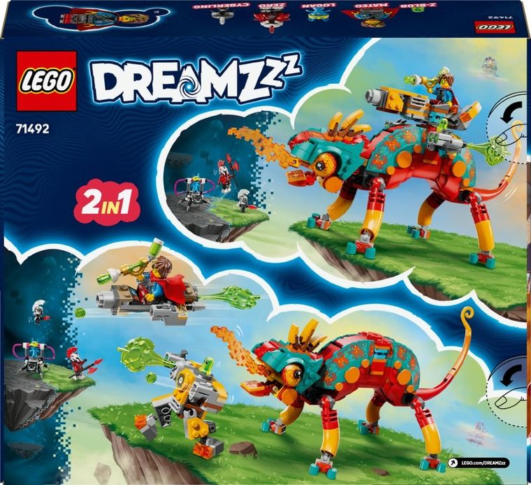 LEGO DREAMZzz, Ognisty kameleon Mateo, 71492