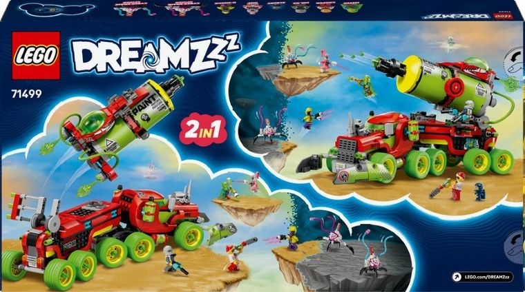 LEGO DREAMZzz, Sprayowa ciężarówka Mateo, 71499