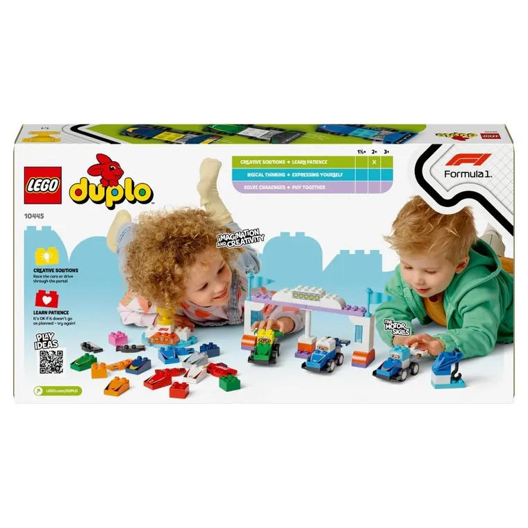 LEGO DUPLO, Bolidy i kierowcy F1, 10445